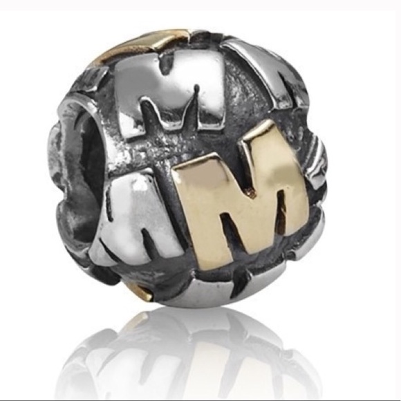 charm pandora m charm pandora m
